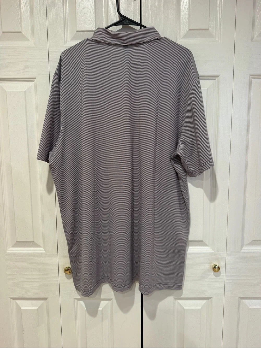 adidas Men’s Light Gray Polo with Subtle Logo